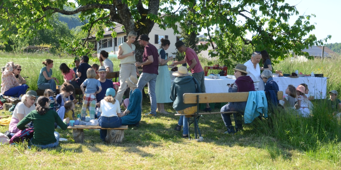 Frühlingsfest der Nuglar Gärten / Weltacker Nuglar am 10. Mai 2025